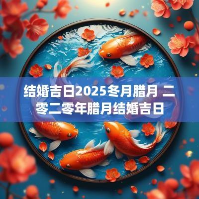 结婚吉日2025冬月腊月 二零二零年腊月结婚吉日