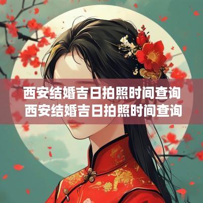 西安结婚吉日拍照时间查询 西安结婚吉日拍照时间查询表