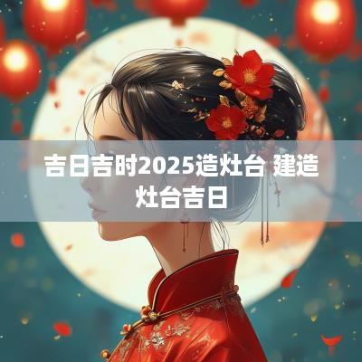 吉日吉时2025造灶台 建造灶台吉日