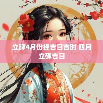 立碑4月份择吉日吉时 四月立碑吉日