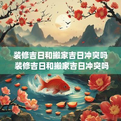 装修吉日和搬家吉日冲突吗 装修吉日和搬家吉日冲突吗怎么办