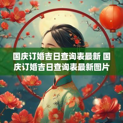 国庆订婚吉日查询表最新 国庆订婚吉日查询表最新图片