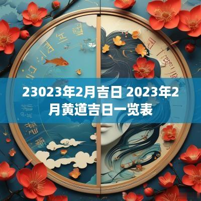 23023年2月吉日 2025年2月黄道吉日一览表
