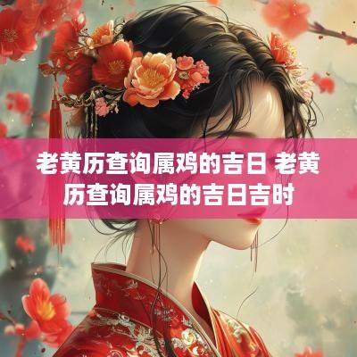 老黄历查询属鸡的吉日 老黄历查询属鸡的吉日吉时