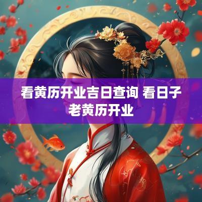 看黄历开业吉日查询 看日子老黄历开业