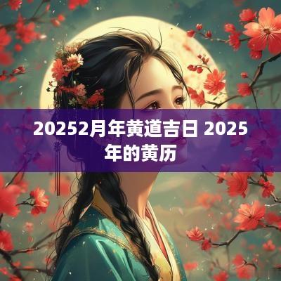 20252月年黄道吉日 2025年的黄历