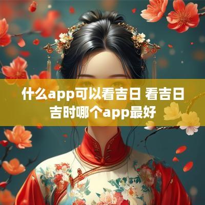 什么app可以看吉日 看吉日吉时哪个app最好