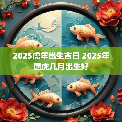 2025蛇年出生吉日 2025年属虎几月出生好