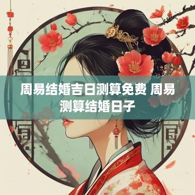 周易结婚吉日测算免费 周易测算结婚日子