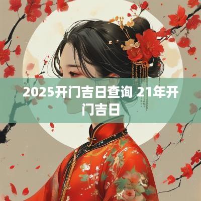 2026开门吉日查询 21年开门吉日