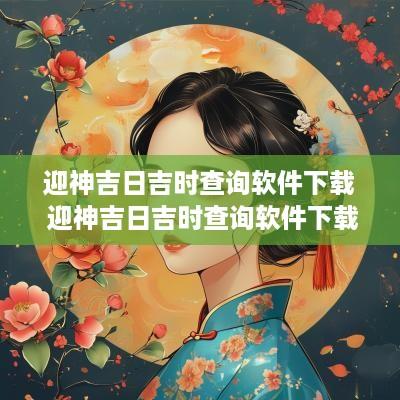 迎神吉日吉时查询软件下载 迎神吉日吉时查询软件下载手机版