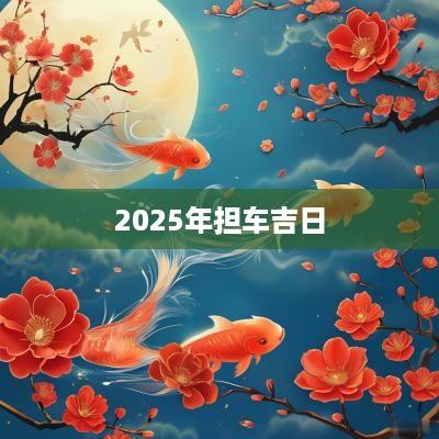 2025年担车吉日