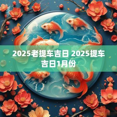 2025老提车吉日 2025提车吉日1月份