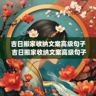 吉日搬家收纳文案高级句子 吉日搬家收纳文案高级句子简短