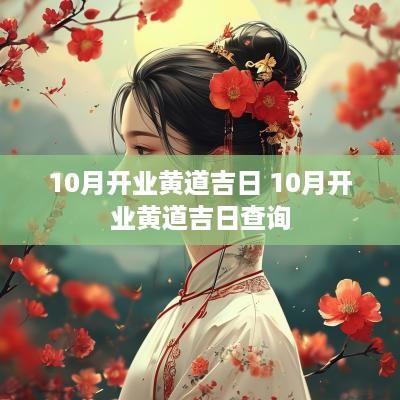 10月开业黄道吉日 10月开业黄道吉日查询