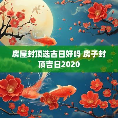 房屋封顶选吉日好吗 房子封顶吉日2025