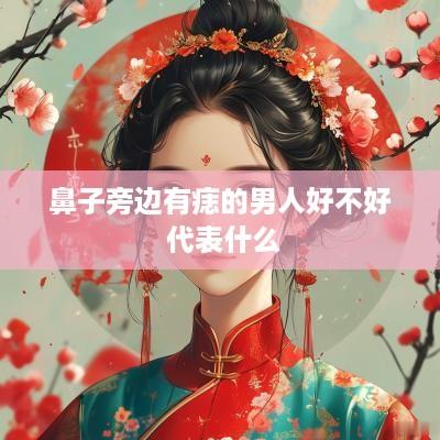 鼻子旁边有痣的男人好不好 代表什么