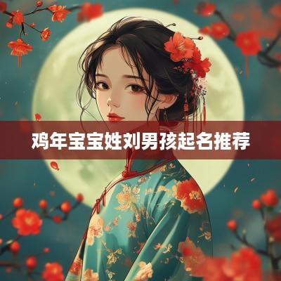 鸡年宝宝姓刘男孩起名推荐