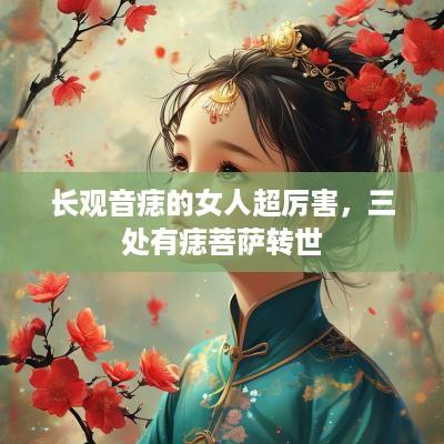 长观音痣的女人超厉害，三处有痣菩萨转世
