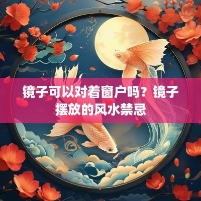 镜子可以对着窗户吗？镜子摆放的风水禁忌