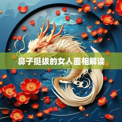 鼻子挺拔的女人面相解读