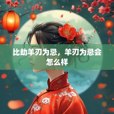 比劫羊刃为忌，羊刃为忌会怎么样