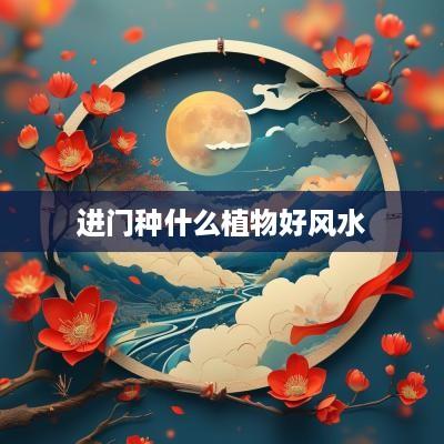 进门种什么植物好风水