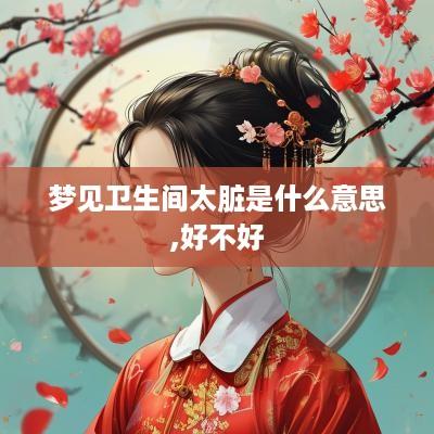 梦见卫生间太脏是什么意思,好不好