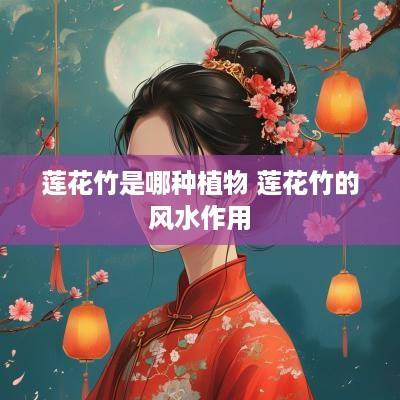 莲花竹是哪种植物 莲花竹的风水作用