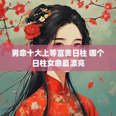 男命十大上等富贵日柱 哪个日柱女命最漂亮