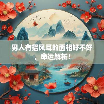 男人有招风耳的面相好不好，命运解析！