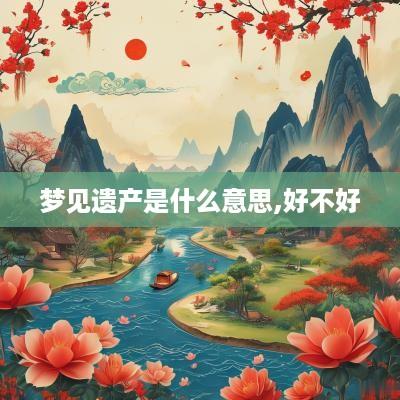 梦见遗产是什么意思,好不好