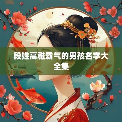 段姓高雅霸气的男孩名字大全集
