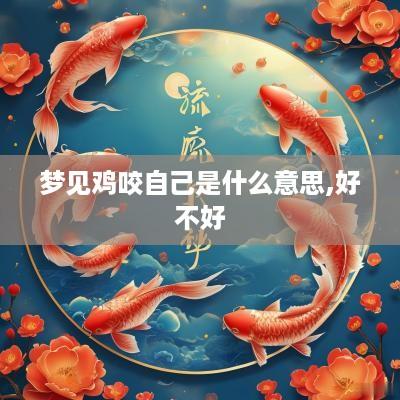 梦见鸡咬自己是什么意思,好不好
