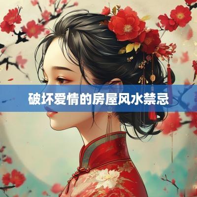 破坏爱情的房屋风水禁忌