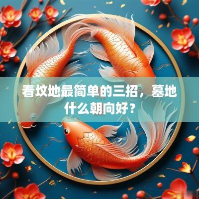 看坟地最简单的三招，墓地什么朝向好？