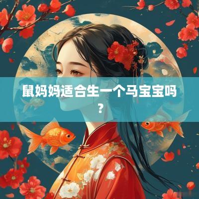 鼠妈妈适合生一个马宝宝吗？