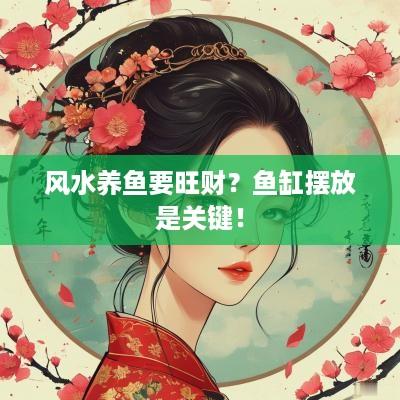 风水养鱼要旺财？鱼缸摆放是关键！