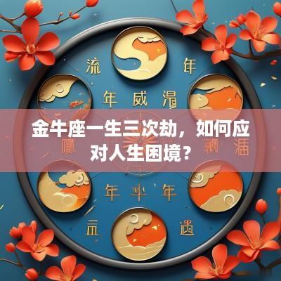 金牛座一生三次劫，如何应对人生困境？