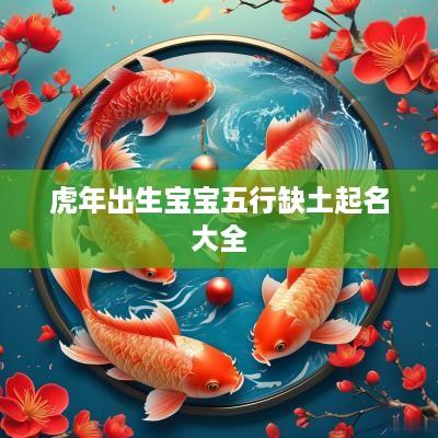 蛇年出生宝宝五行缺土起名大全