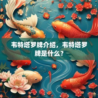 韦特塔罗牌介绍，韦特塔罗牌是什么？