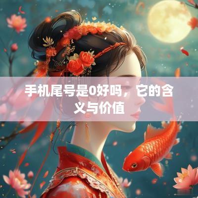 手机尾号是0好吗，它的含义与价值