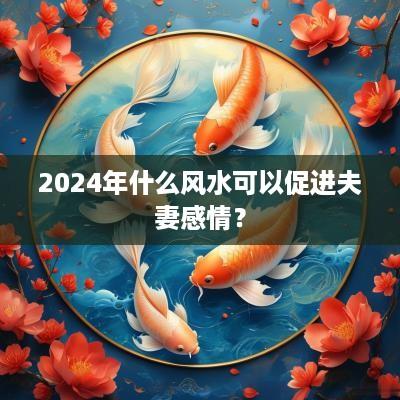 2025年什么风水可以促进夫妻感情？