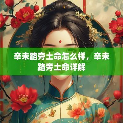 辛未路旁土命怎么样，辛未路旁土命详解