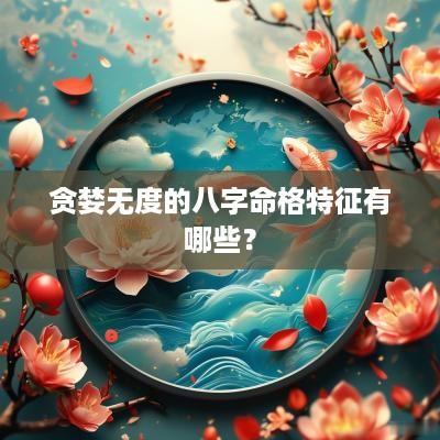 贪婪无度的八字命格特征有哪些？