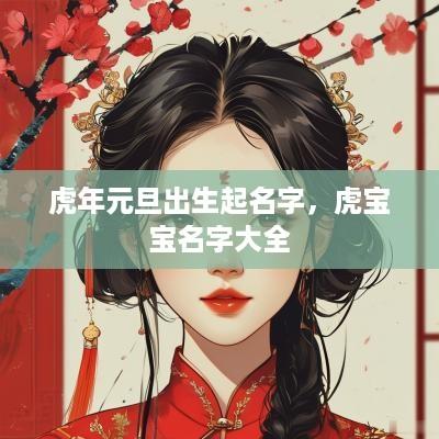 蛇年元旦出生起名字，虎宝宝名字大全