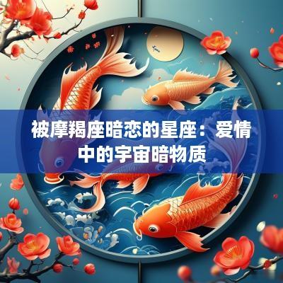 被摩羯座暗恋的星座：爱情中的宇宙暗物质