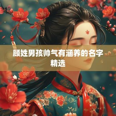 顾姓男孩帅气有涵养的名字精选