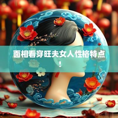 面相看穿旺夫女人性格特点！