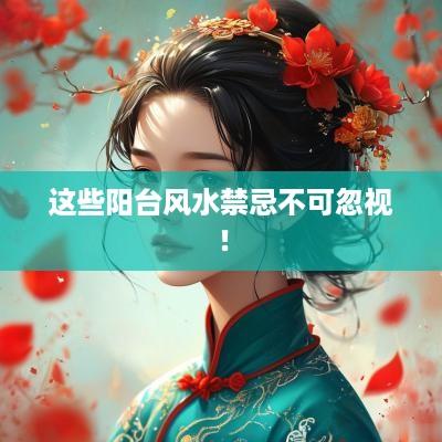 这些阳台风水禁忌不可忽视！